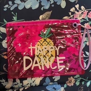 Pink clear bag